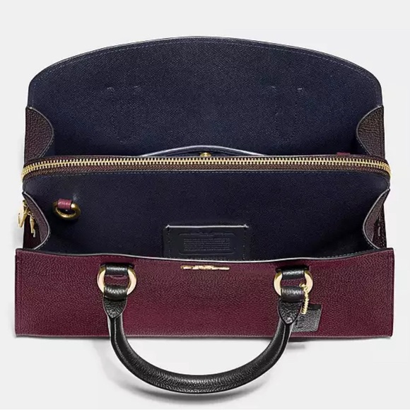 COACH Channing Carryall in Colorblock ๐๐ฅ๐ฅ - Picture 9 of 16